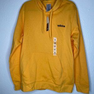 Men's New Adidas Bright Yellow Sweatshirt. Size XL.